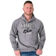 thumbnail image 1 of North Dakota Funny Midwest Winter ND Hoodie Sweatshirt Women Men Brisco Brands M, 1 of 6
