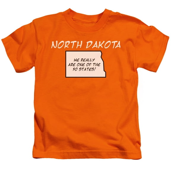 - North Dakota - Juvenile Short Sleeve Shirt - 5/6