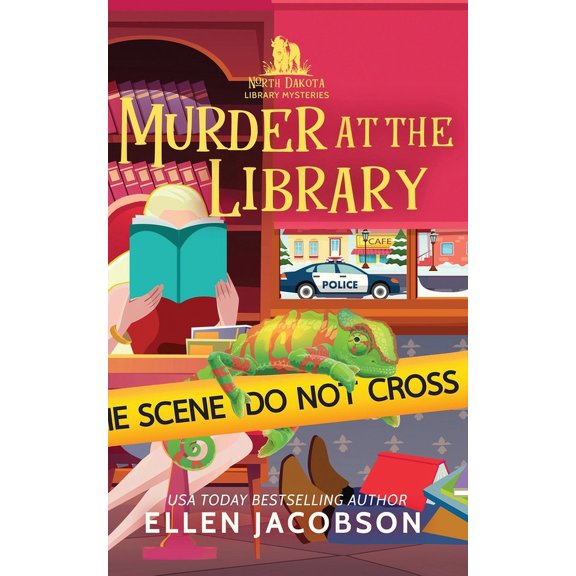 North Dakota Library Mysteries Murder at the Library: A North Dakota Library Mystery, Book 1, (Paperback)