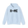 thumbnail image 1 of North Dakota ND Home Moving Away Homesick Hoodie, Gifts, Hooded Sweatshirt, 1 of 4