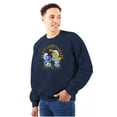 thumbnail image 1 of North Dakota ND Peace Garden Smurfs Sweatshirt for Men or Women Brisco Brands S, 1 of 6