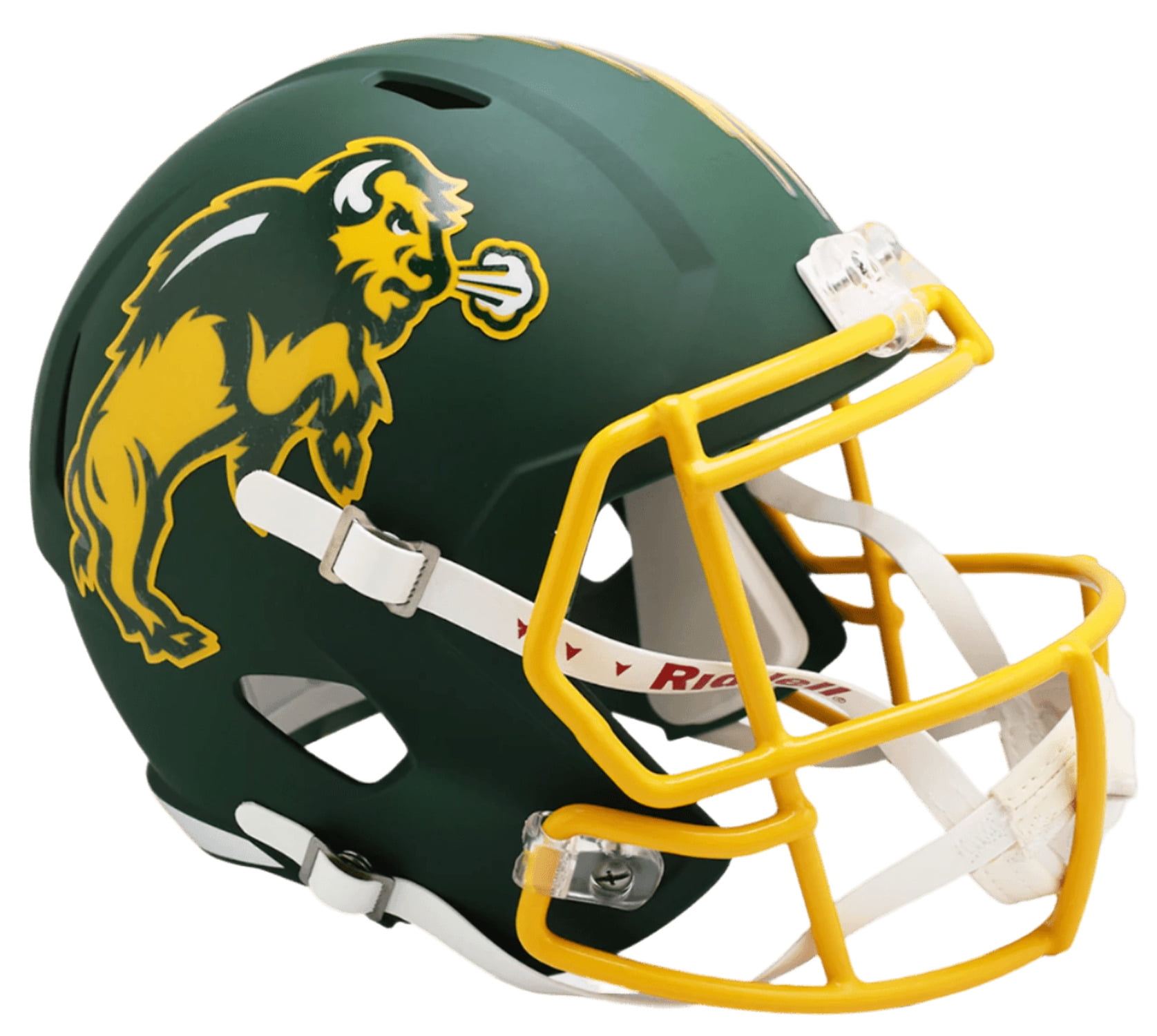 North Dakota State Bison Harvest Riddell NCAA Deluxe Replica Speed Full Size Helmet