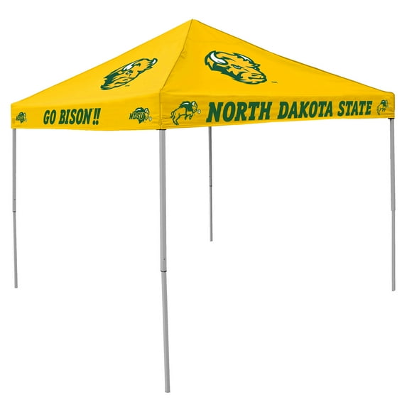 North Dakota State Bison Official NCAA 49 inch x 9 inch x 9 inch Checkerboard Tailgate Tent by Logo