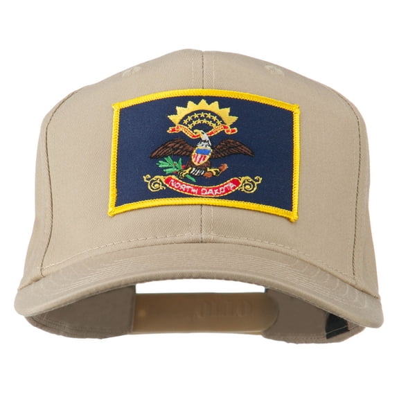 North Dakota State High Profile Patch Cap - Khaki OSFM