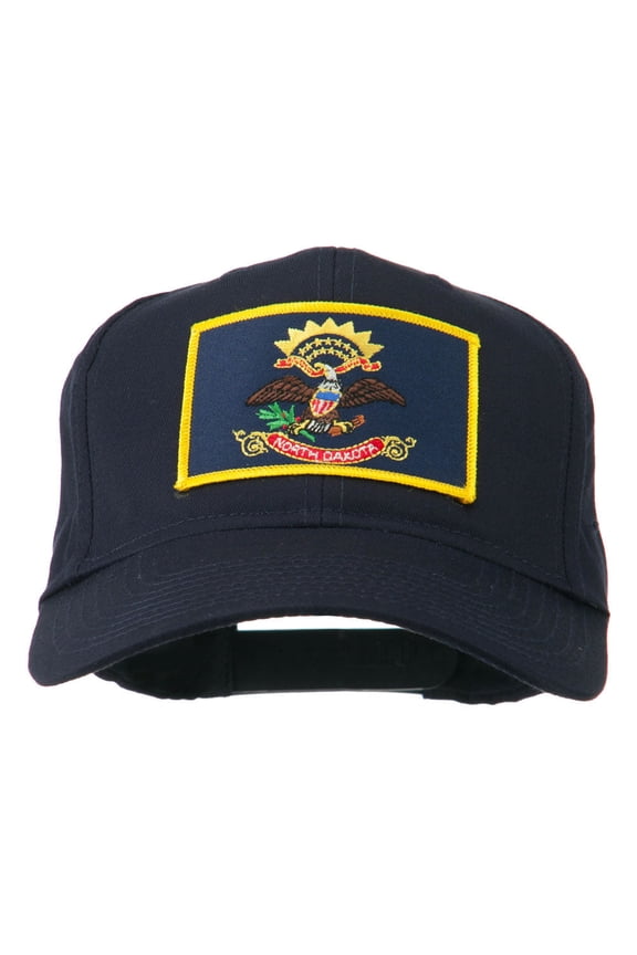 North Dakota State High Profile Patch Cap - Navy OSFM