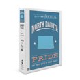 thumbnail image 1 of North Dakota State Pride, Blue and Orange (1000 Piece Puzzle, Size 19x27, Challenging Jigsaw Puzzle for Adults and Family, Made in USA), 1 of 4
