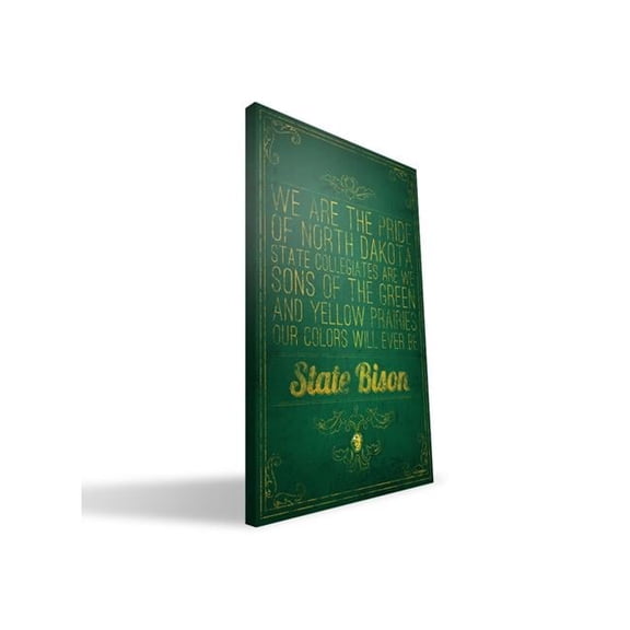 Paulson Designs Baylor Song Canvas, 24 x 36 in.