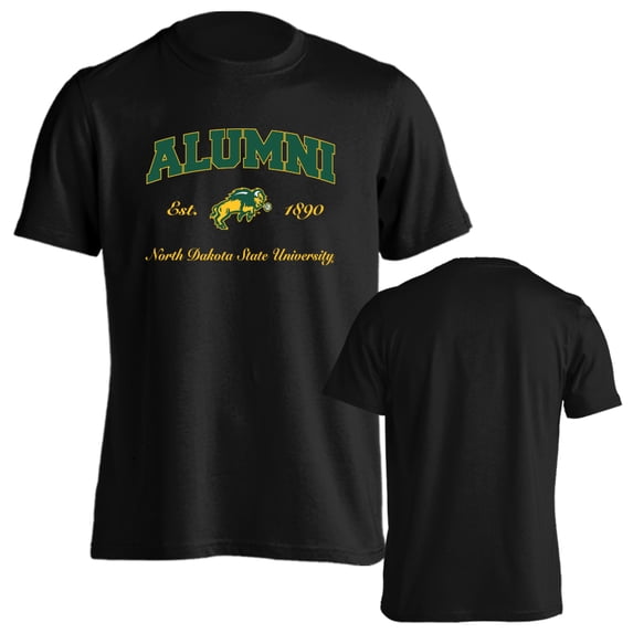 North Dakota State University Bison Alumni Proud Graduate Short Sleeve T-Shirt