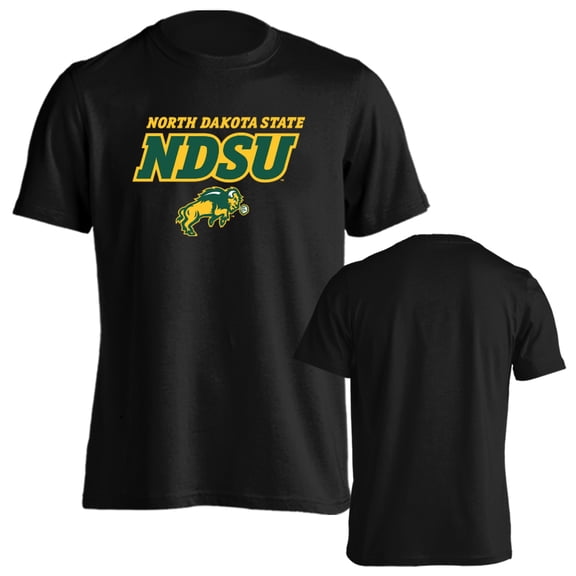 North Dakota State University Bison Classic Arch with Mascot Short Sleeve T-Shirt