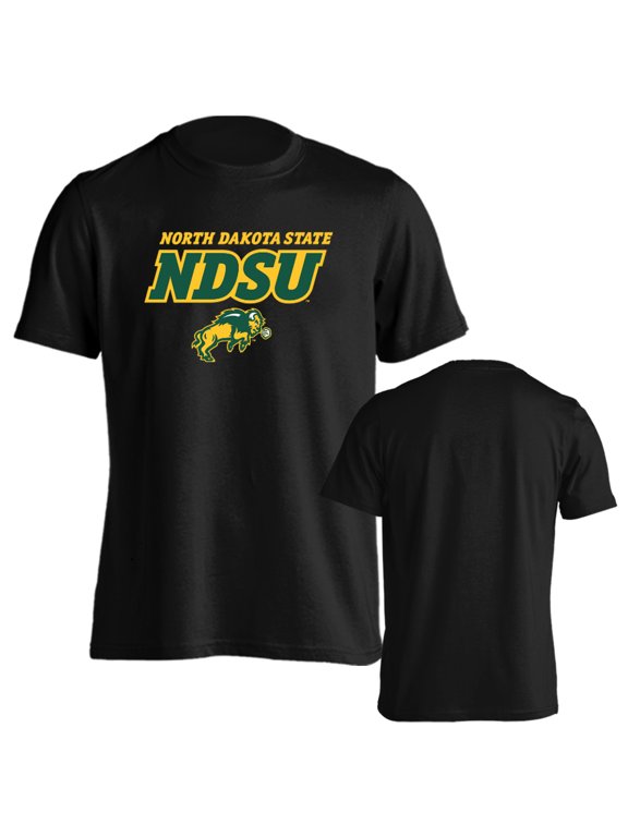 North Dakota State University Bison Classic Arch with Mascot Short Sleeve T-Shirt