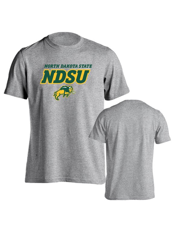 North Dakota State University Bison Classic Arch with Mascot Short Sleeve T-Shirt