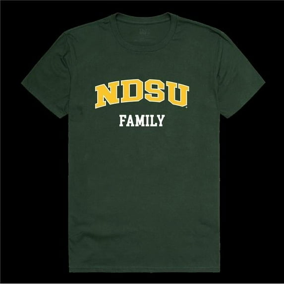 North Dakota State University Bisons Family T-Shirt, Forest Green - Large