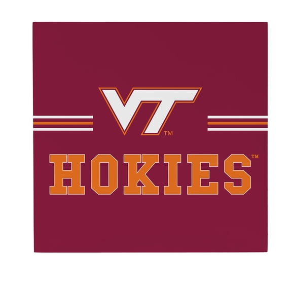 Virginia Tech Hokies 12" x 12" Wood Wall Sign