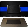 thumbnail image 1 of North Dakota Thin Blue Line Novelty Metal Magnet M-8916 3.5" x 2" Magnet (M), 1 of 1