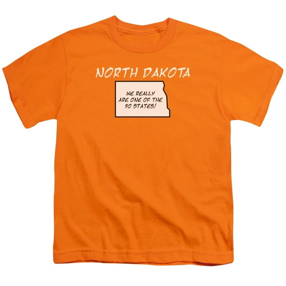 - North Dakota - Youth Short Sleeve Shirt - X-Large