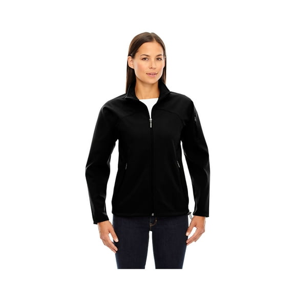 North End 78034 Ladies' Three-Layer Fleece Bonded Performance Soft Shell Jacket