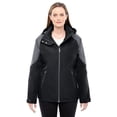 thumbnail image 1 of Impulse Women's Black Polyester Carbon 703 Interactive Seam-Sealed Shell Jacket, 1 of 2
