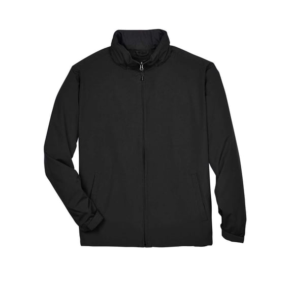North End 88083 Men's Techno Lite Jacket-Black-2XL