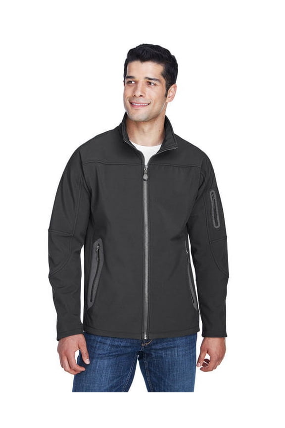 88138 Men's Three-Layer Fleece Bonded Soft Shell Technical Jacket