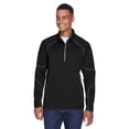 thumbnail image 1 of North End 88175 Men's Catalyst Performance Fleece Quarter-Zip Pullover-Black-2XL, 1 of 2