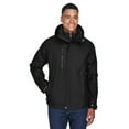 thumbnail image 1 of North End 88178 Men's Caprice 3-in-1 Jacket with Soft Shell Liner-Black-XL, 1 of 3