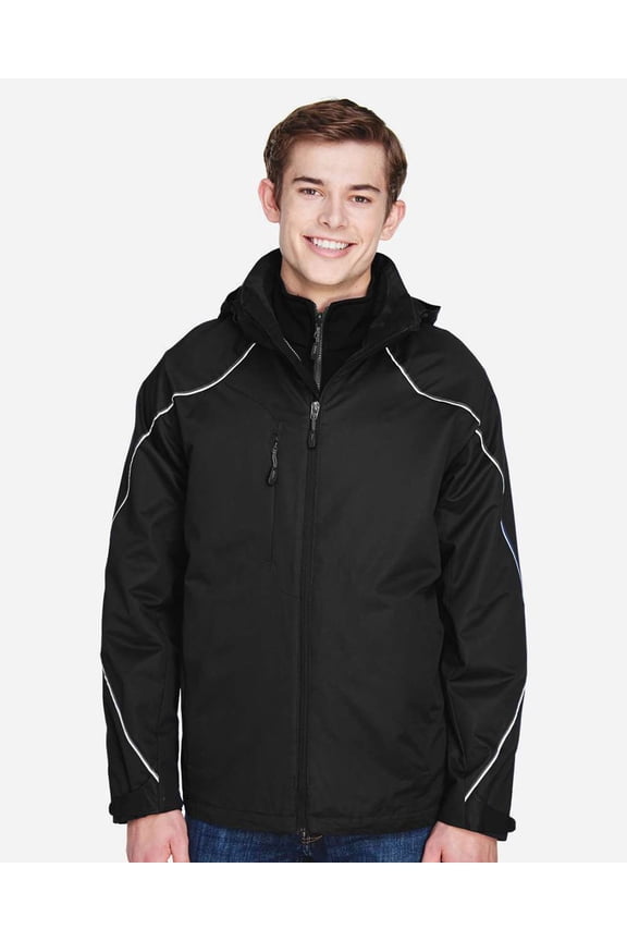 88196 Men's Angle 3-in-1 Jacket with Bonded Fleece Liner