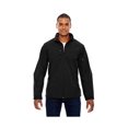 thumbnail image 1 of Mens Compass Colorblock ThreeLayer Fleece Bonded Soft Shell Jacket, 5XL, BLACK, 1 of 1