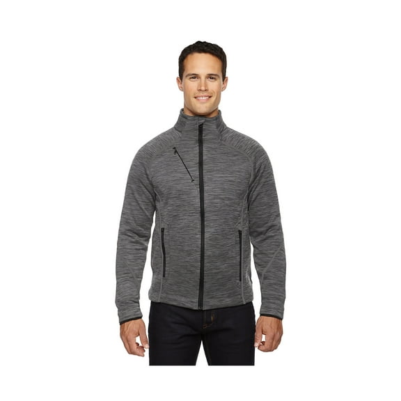 North End Flux Men's Melange Fleece Jacket, Style 88697