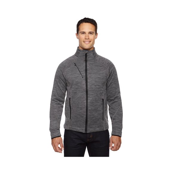 North End Flux Men's Melange Fleece Jacket, Style 88697