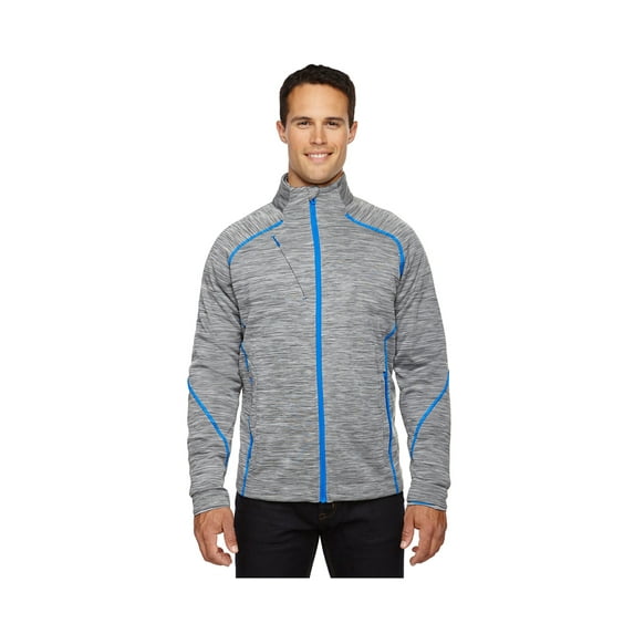 88697 Ash City North End Sport Red Mens Flux Melange Bonded Fleece Jacket