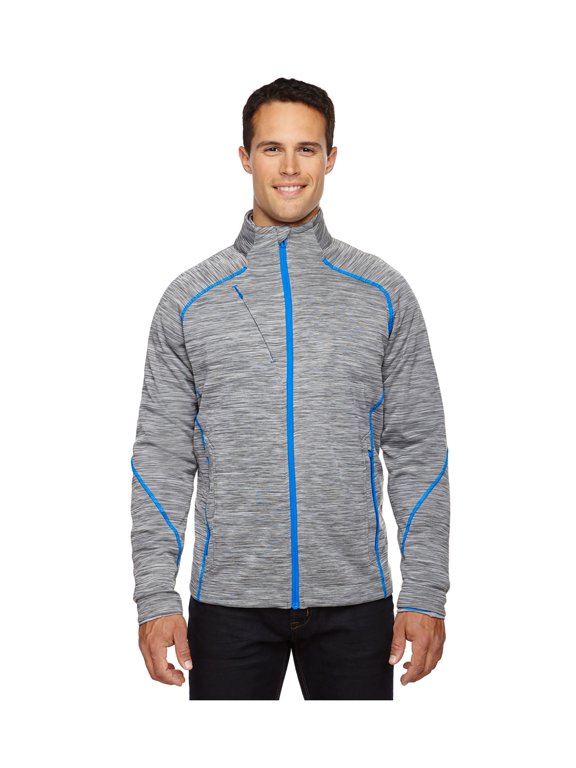 North End Flux Men's Melange Fleece Jacket, Style 88697