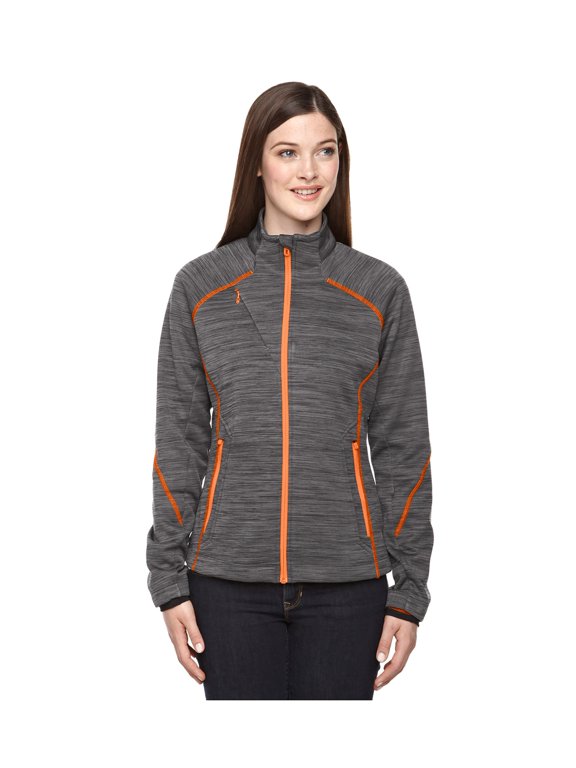 North End Flux Women's Melange Fleece Jacket, Style 78697