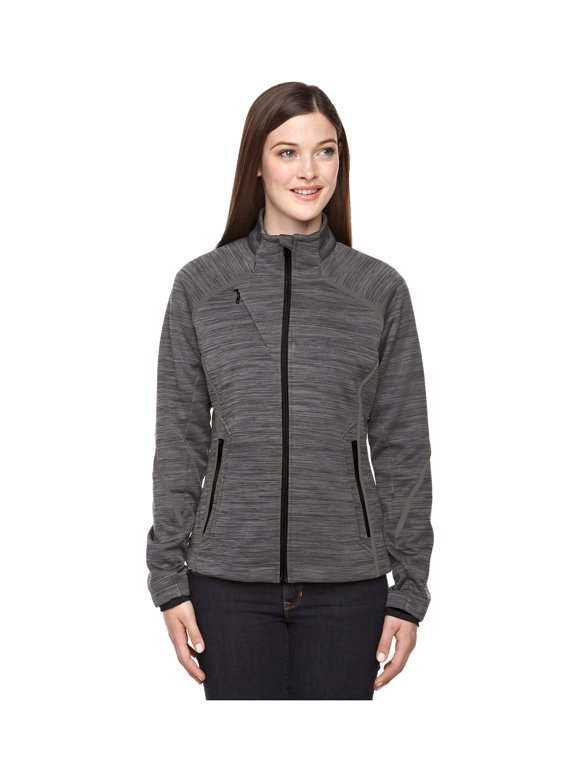 North End Flux Women's Melange Fleece Jacket, Style 78697