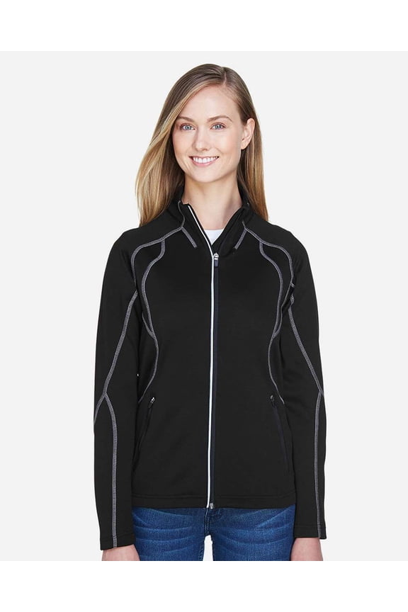 78174 Women's Gravity Performance Fleece Jacket-Black-XL