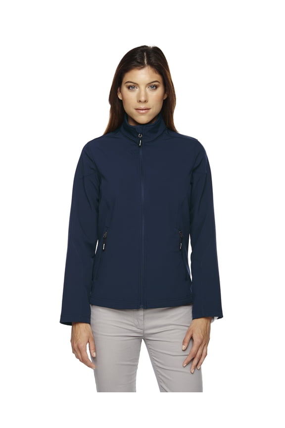 CORE 365 78184 LADIES CRUISE TWO LAYER FLEECE BONDED SOFT SHELL JACKET