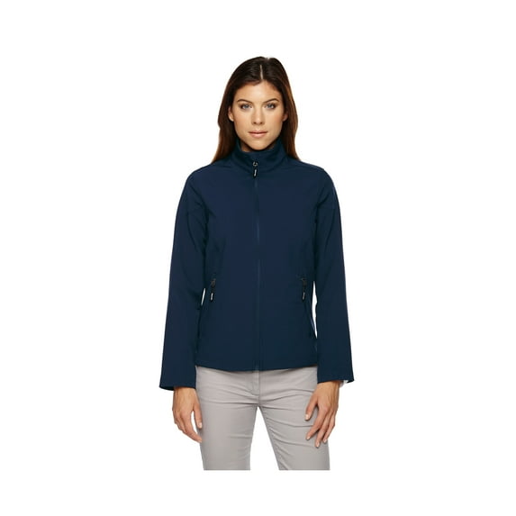 North End Ladies Cruise Two-Layer Fleece Bonded Shell Jacket, Style 78184