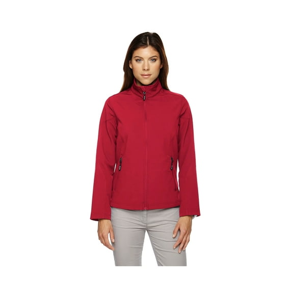 North End Ladies Cruise Two-Layer Fleece Bonded Shell Jacket, Style 78184