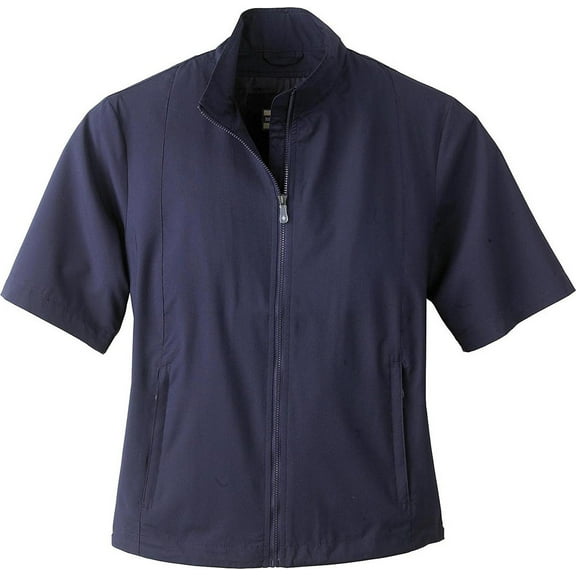 North End Ladies Short-Sleeve Full-Zip Wind Jacket