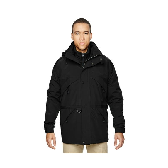 North End Men's 3-In-1 Techno Series Parka With Dobby Trim, Style 88007
