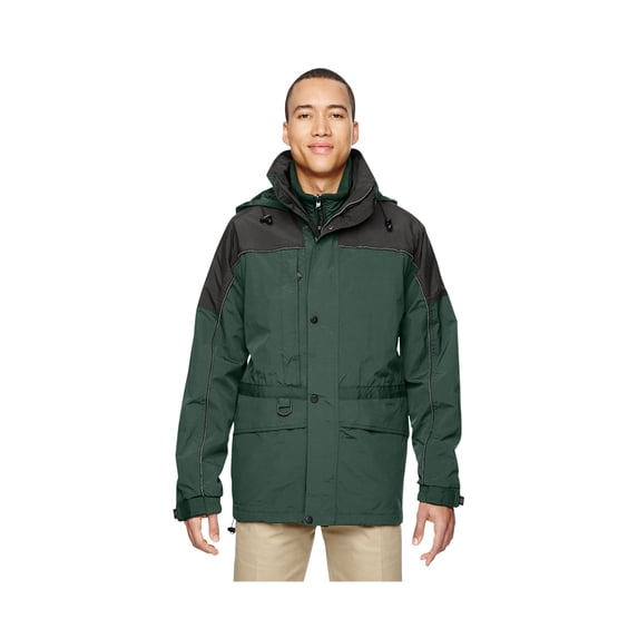 North End Men's 3-In-1 Two-Tone Zip-Off Hood Parka, Style 88006