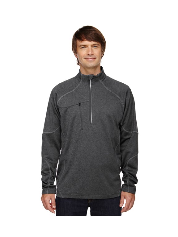 North End Men's Chest Pocket Performance Fleece Half-Zip, Style 88175