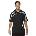 thumbnail image 1 of North End Men's Impact Performance Polyester Piqué Colorblock Polo - BLACK - 2XL, 1 of 2