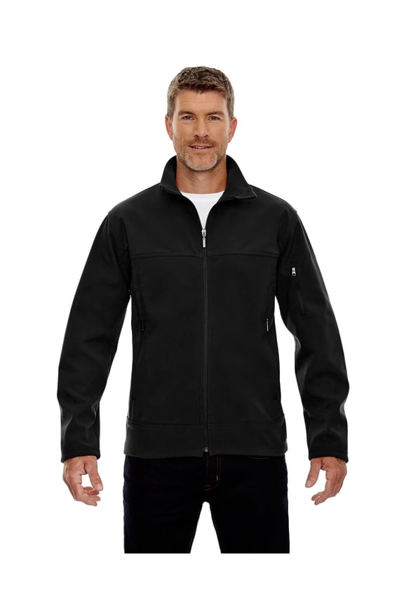North End Men's Performance Fleece Lined Soft Shell Jacket, Style 88099