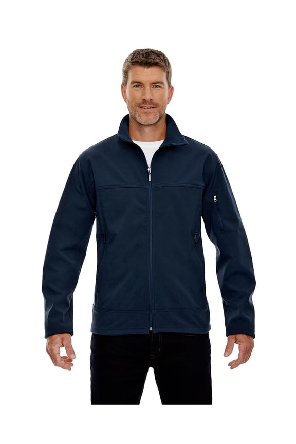 - NORTH END 88099 MEN'S THREE-LAYER FLEECE BONDED PERFORMANCE SOFT SHELL JACKET