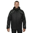 thumbnail image 1 of North End Men's Tall Angle 3-in-1 Jacket with Bonded Fleece Liner - BLACK - 3XT, 1 of 2