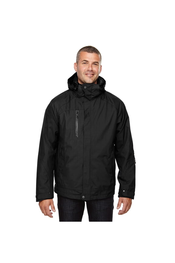 North End Men's Waterproof tricot Soft Shell Liner Jacket, Style 88178