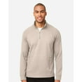 thumbnail image 1 of North End NE200 Men's Rhythm Waffle Quarter-Zip Pullover-OATMEAL-3XL, 1 of 6