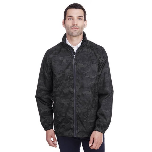 NE711 North End Men's Rotate Reflective Jacket Black/Carbon XL