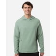 thumbnail image 1 of North End NE729 Men's Spirit Textured Hooded Pullover-SAGE GREEN HEATHER-XL, 1 of 6