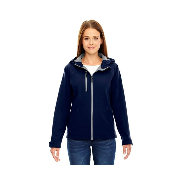 North End Prospect Ladies Soft Shell Jacket With Hood, Style 78166